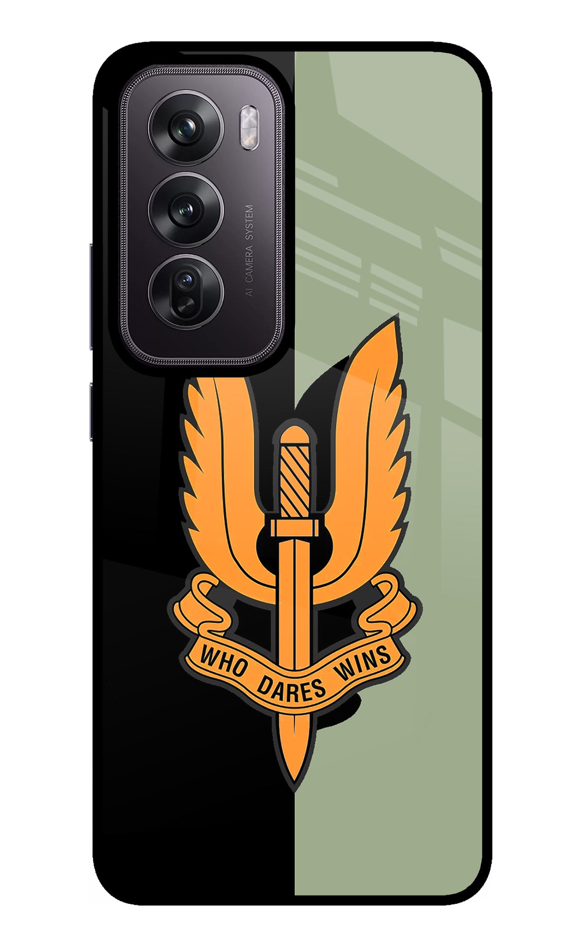 Balidan Logo Oppo Reno12 Pro 5G Glass Case