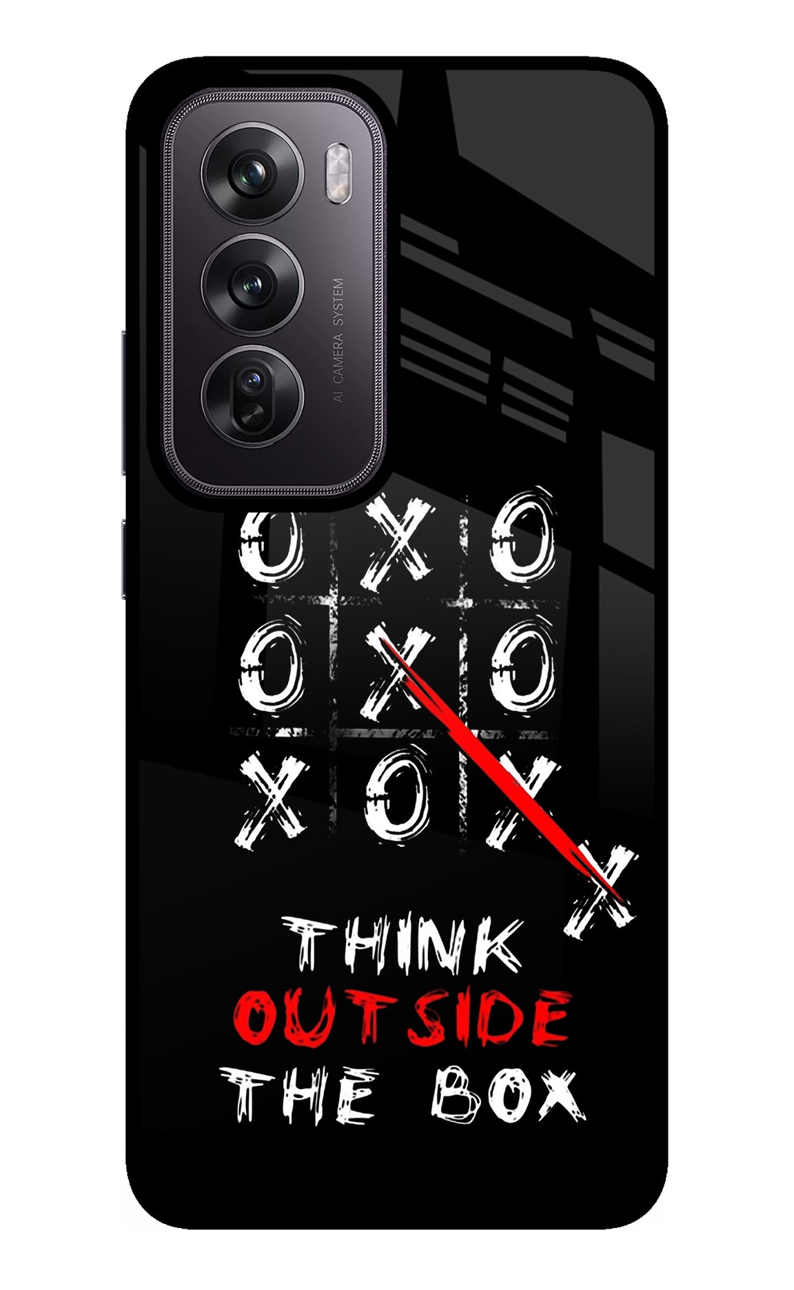 Think out of the BOX Oppo Reno12 Pro 5G Glass Case