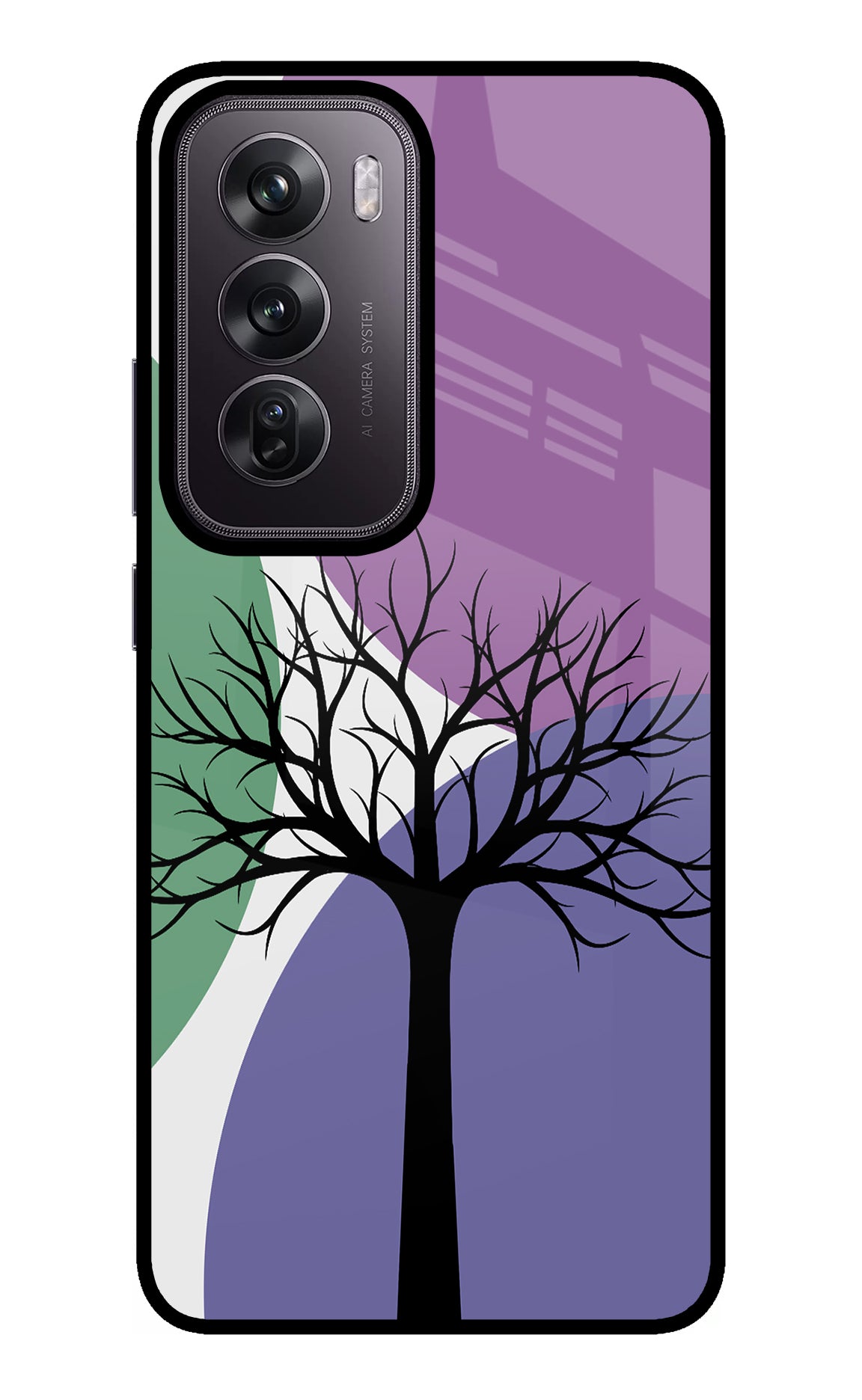 Tree Art Oppo Reno12 Pro 5G Glass Case