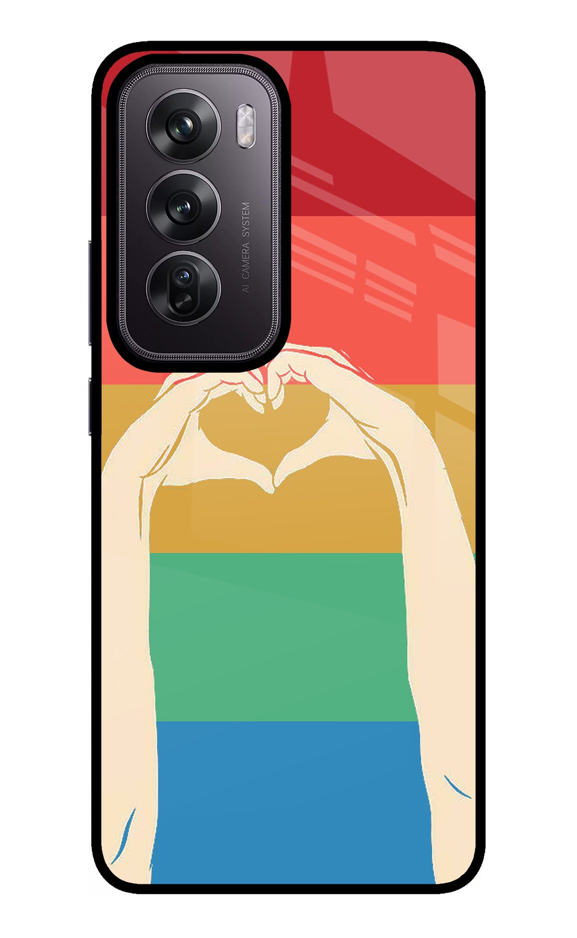 Vintage Love Oppo Reno12 Pro 5G Glass Case