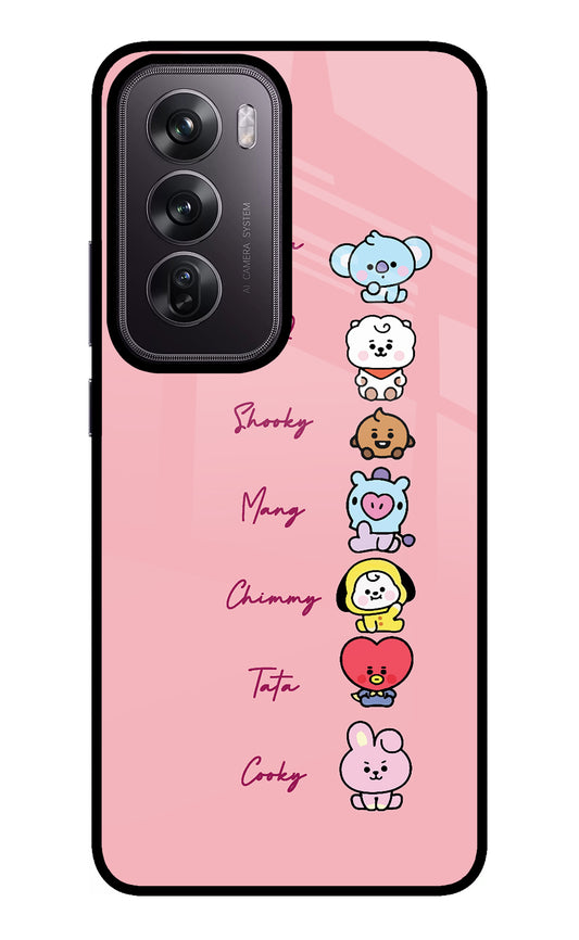 BTS names Oppo Reno12 Pro 5G Glass Case