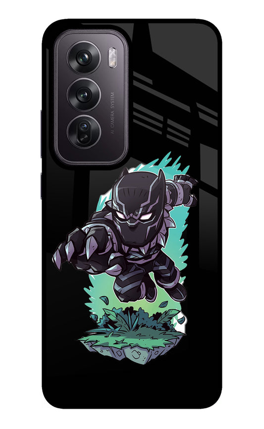 Black Panther Oppo Reno12 Pro 5G Glass Case