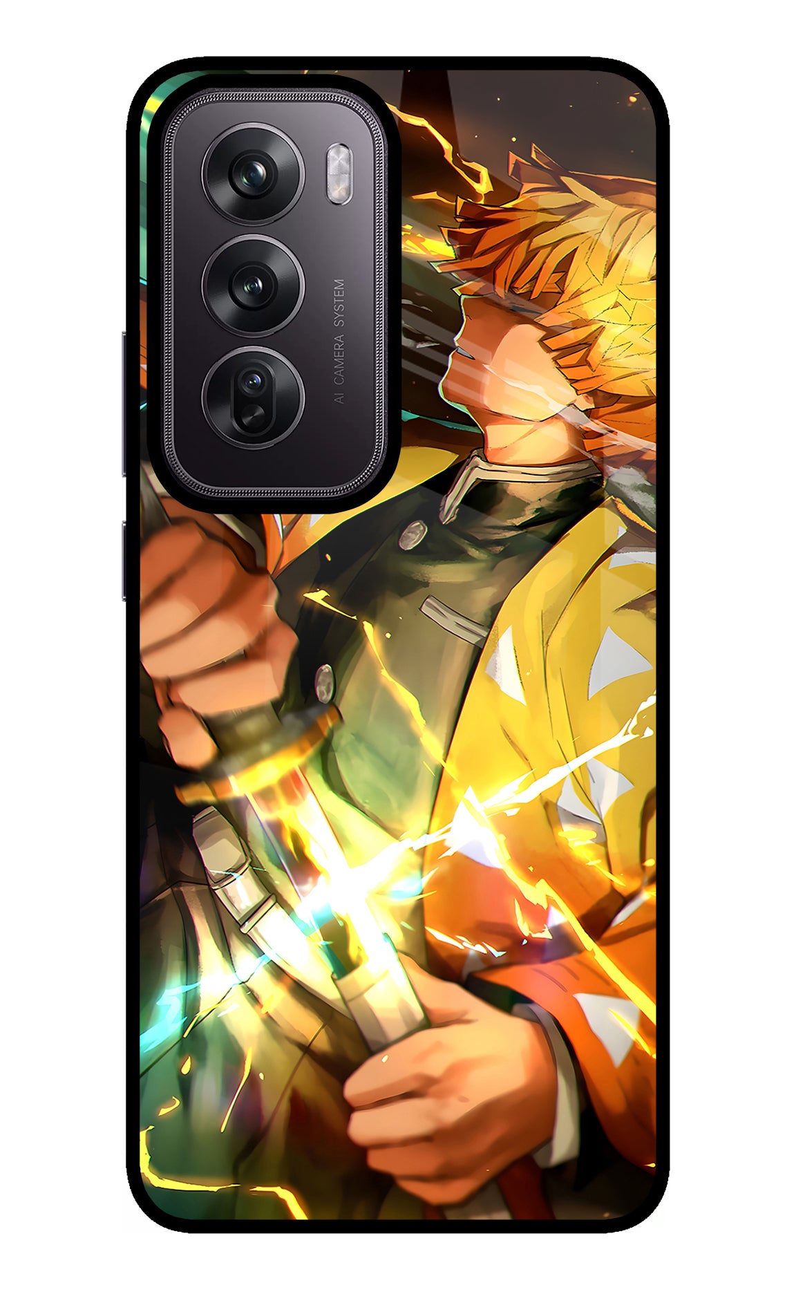 Demon Slayer Oppo Reno12 Pro 5G Glass Case