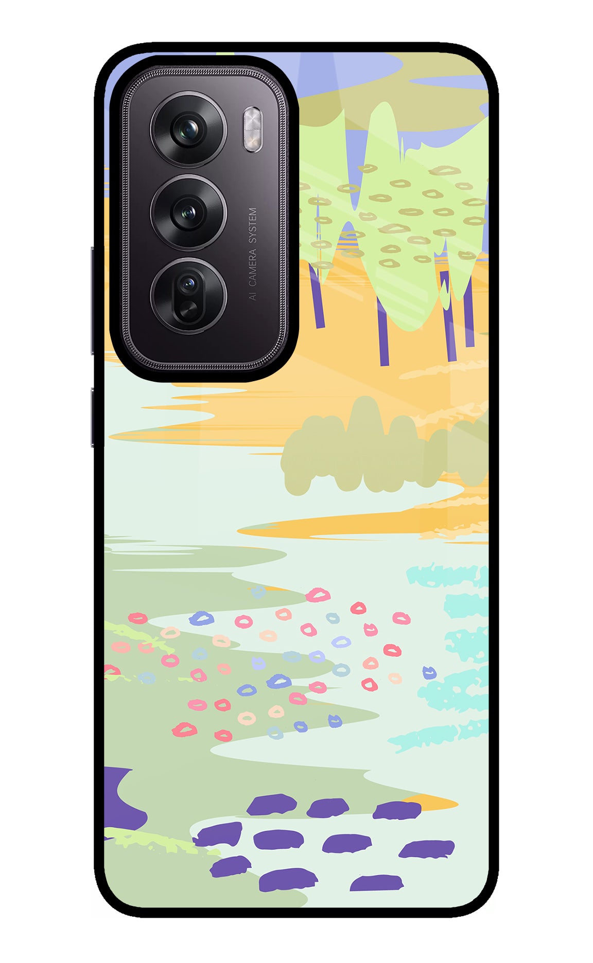 Scenery Oppo Reno12 Pro 5G Glass Case