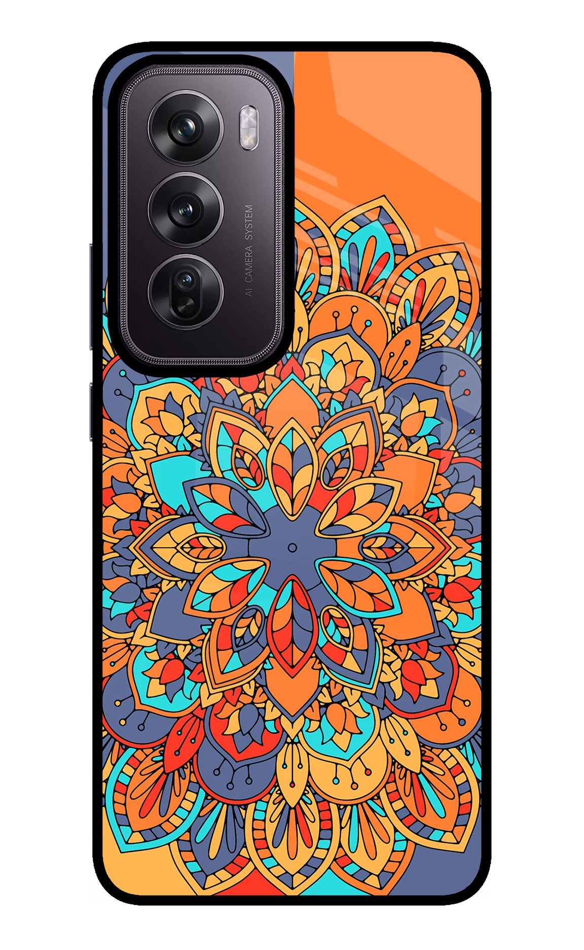 Color Mandala Oppo Reno12 Pro 5G Glass Case