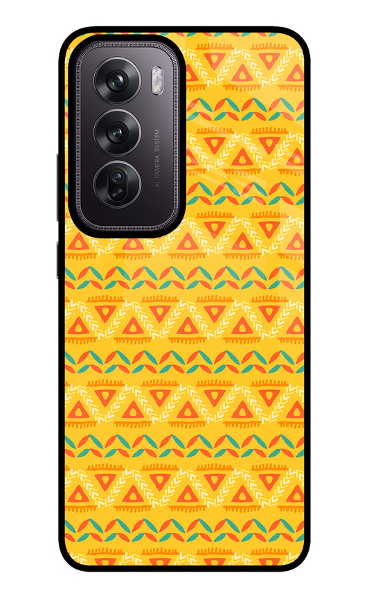 Tribal Pattern Oppo Reno12 Pro 5G Glass Case