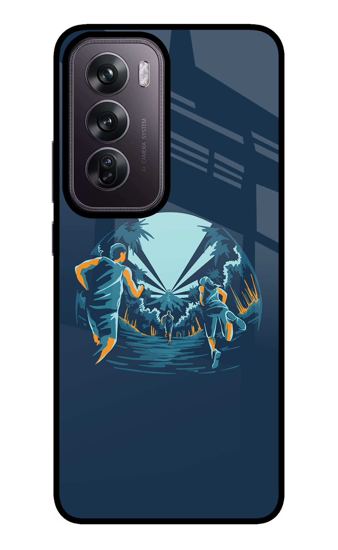 Team Run Oppo Reno12 Pro 5G Glass Case