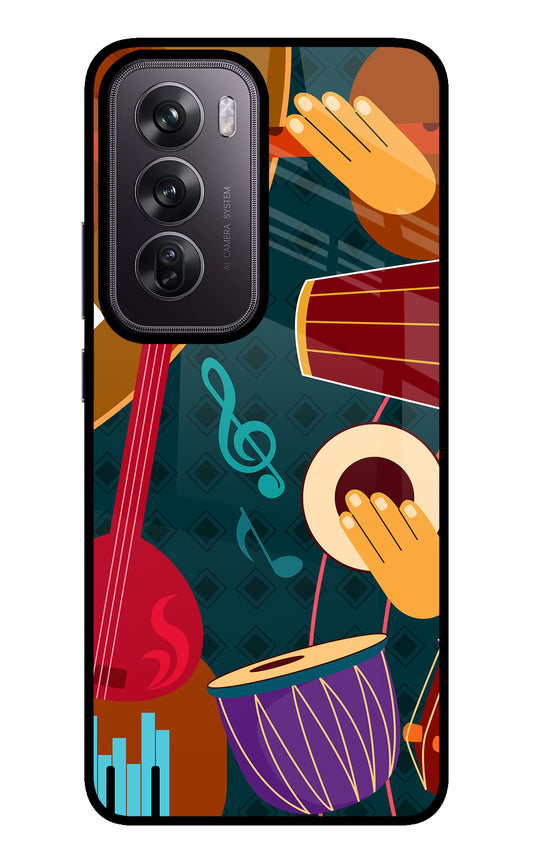 Music Instrument Oppo Reno12 Pro 5G Glass Case