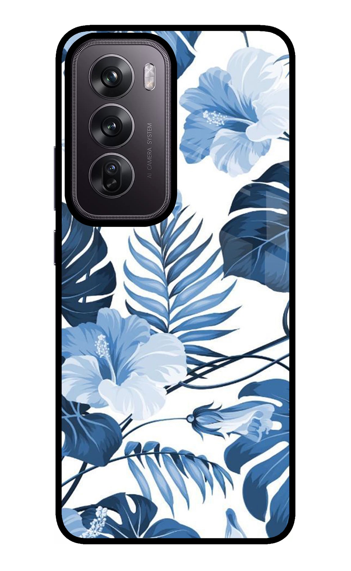 Fabric Art Oppo Reno12 Pro 5G Glass Case