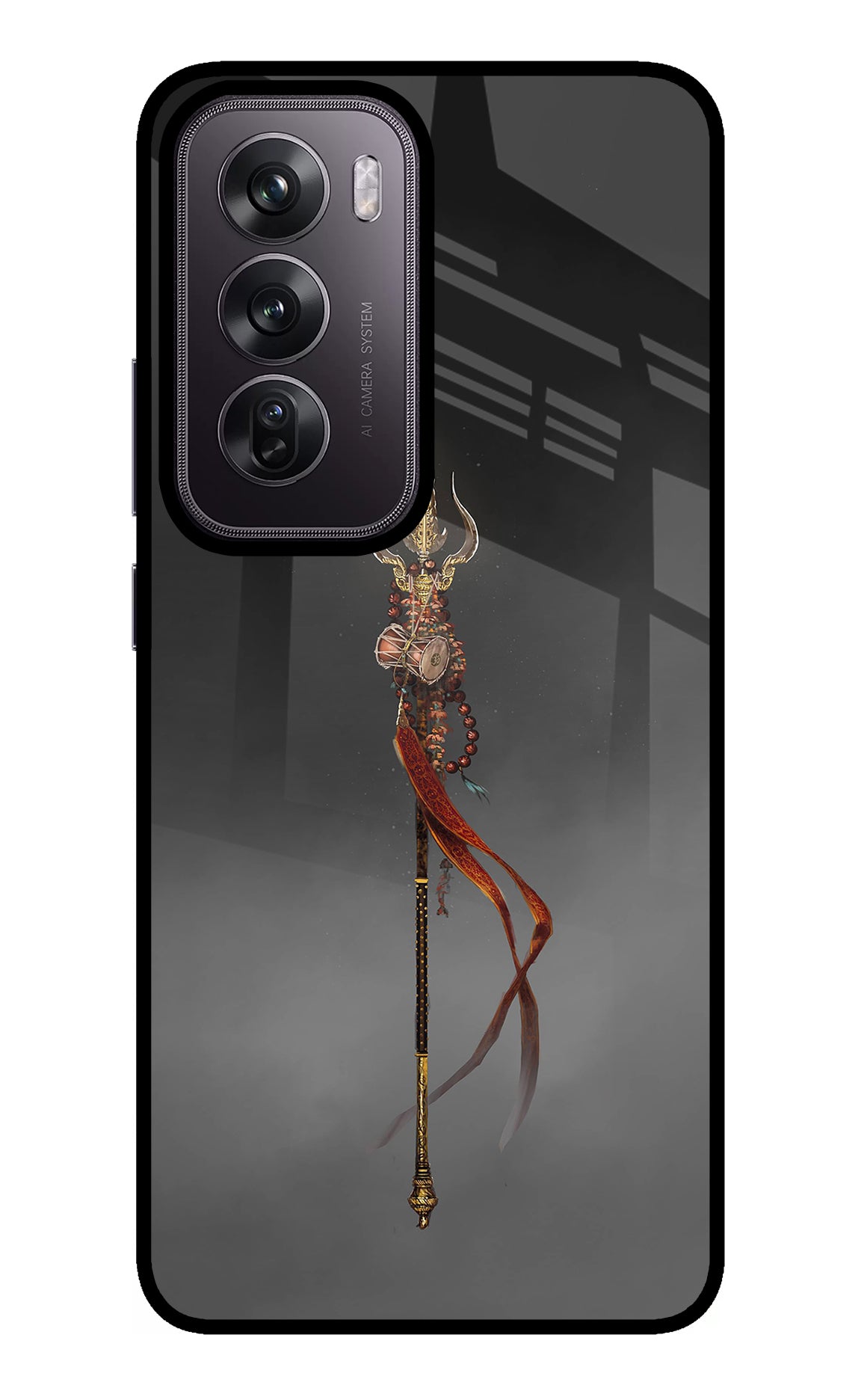 Shiv Trishul Oppo Reno12 Pro 5G Glass Case