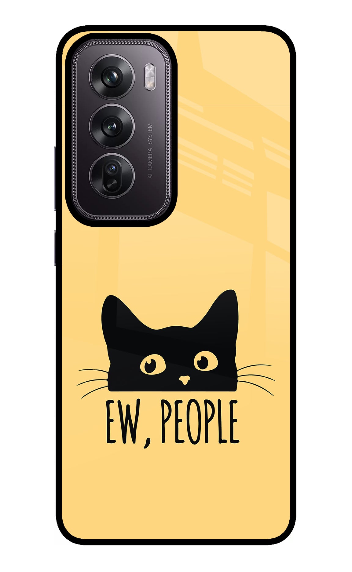 Ew People Catitude Oppo Reno12 Pro 5G Glass Case