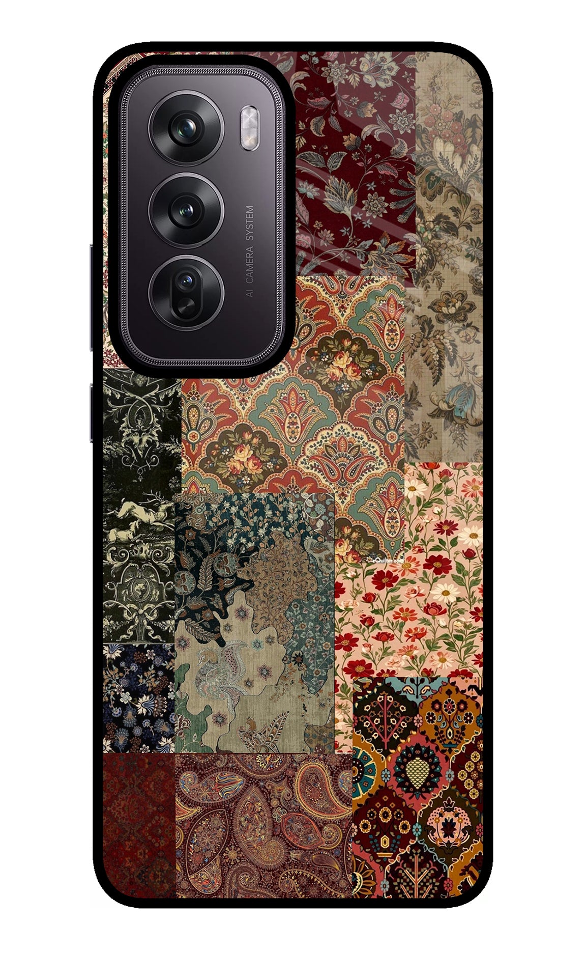 Desi Print Oppo Reno12 Pro 5G Glass Case