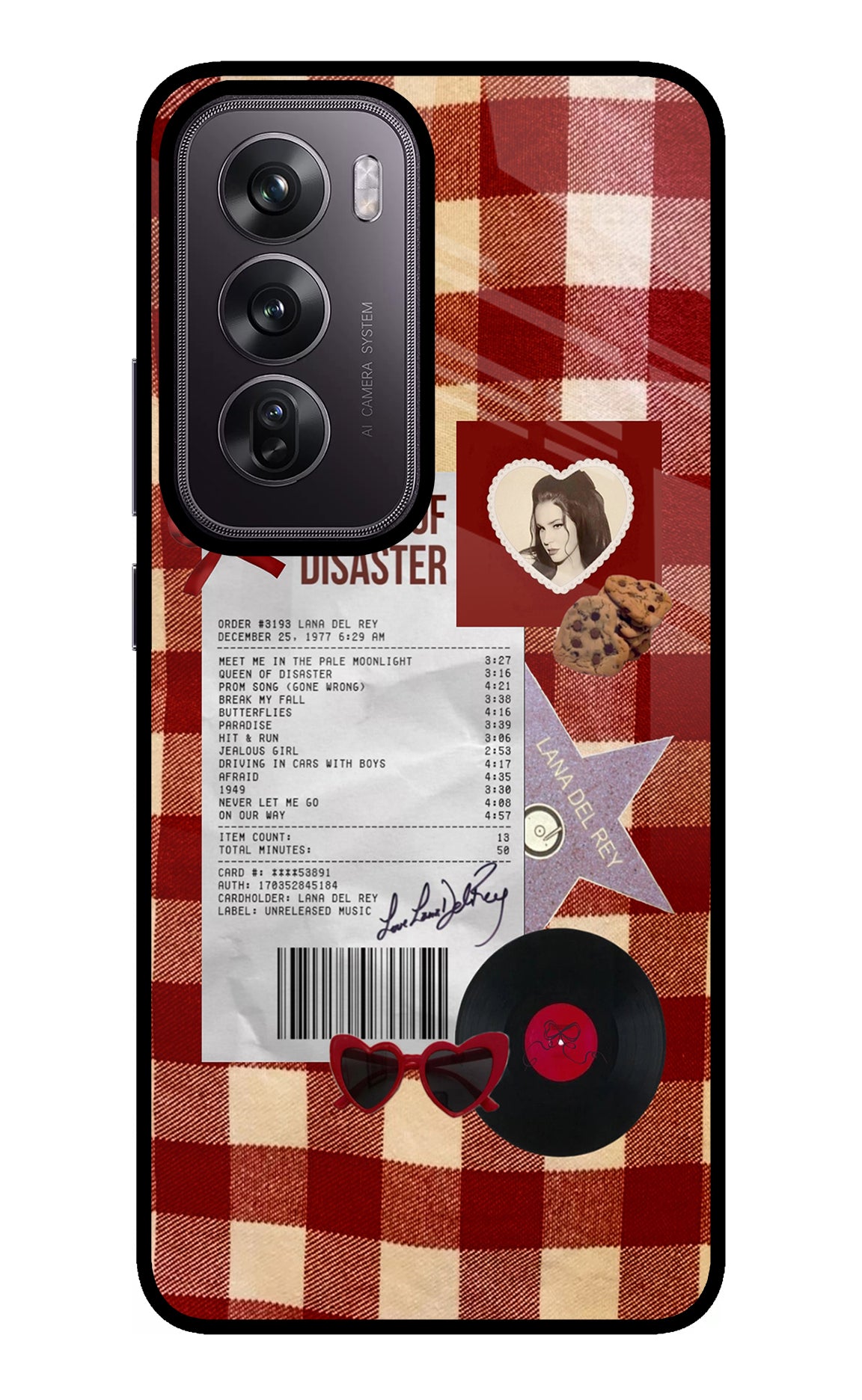 Queen of Disaster Oppo Reno12 Pro 5G Glass Case