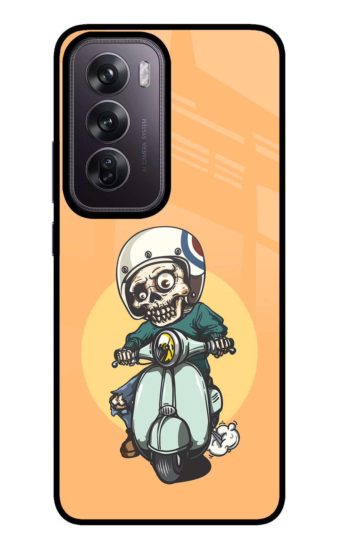 Undead Biker Oppo Reno12 Pro 5G Glass Case