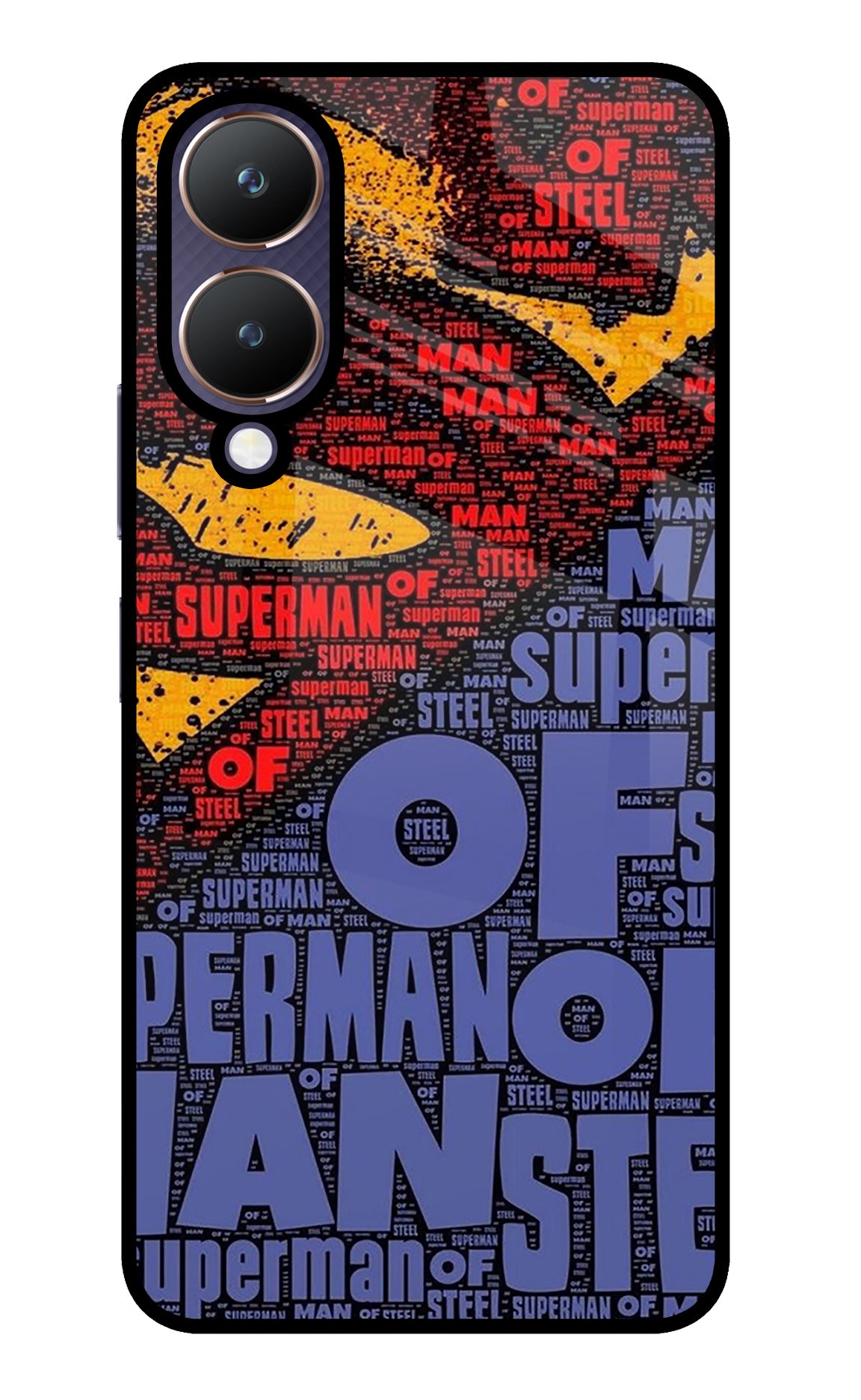 Superman Vivo Y28 5G Glass Case