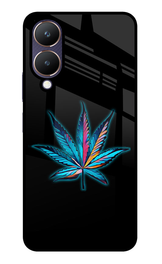 Weed Vivo Y28 5G Glass Case