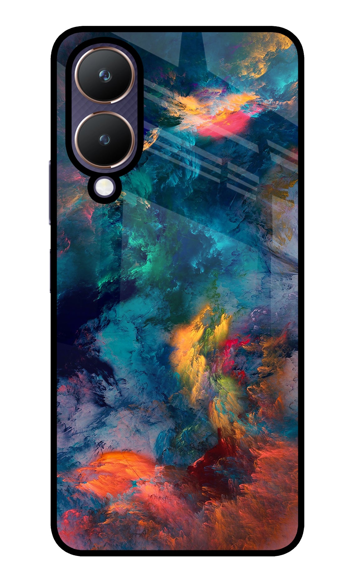 Artwork Paint Vivo Y28 5G Glass Case