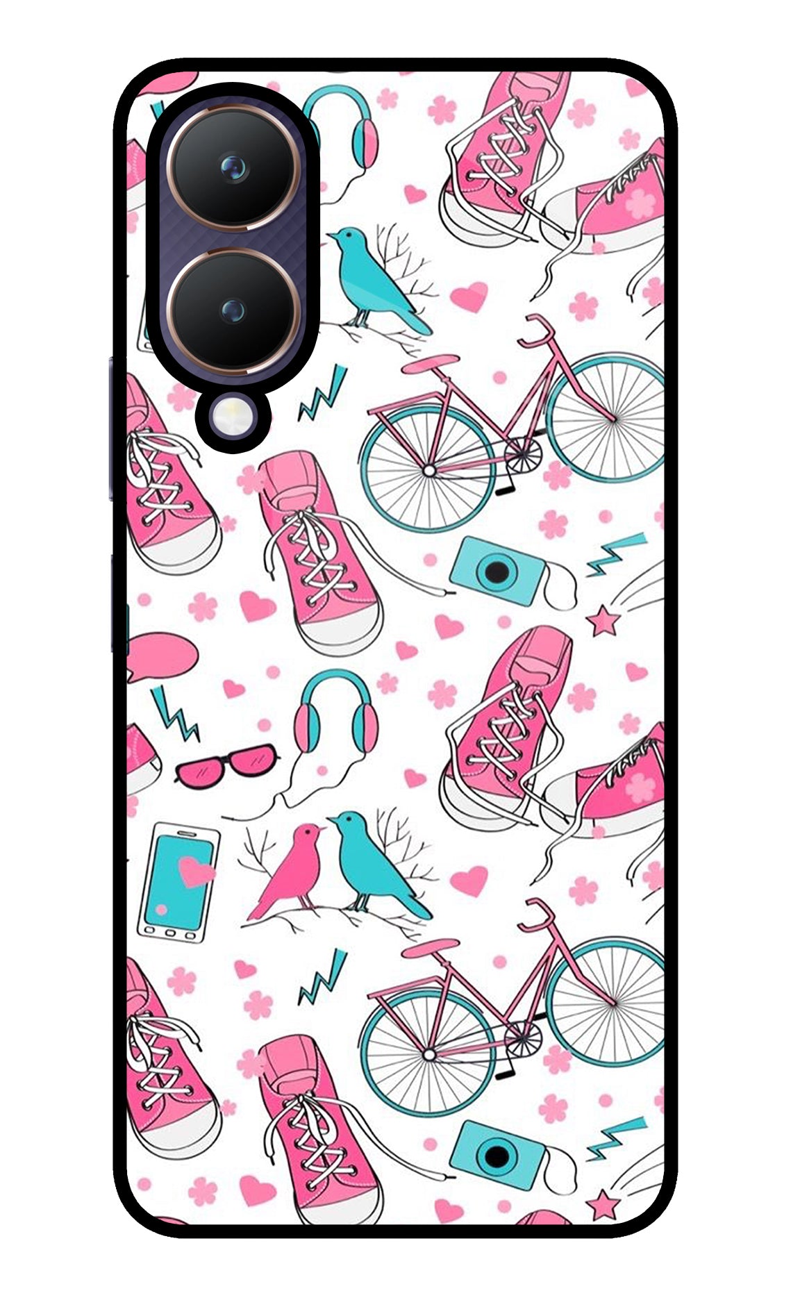 Artwork Vivo Y28 5G Glass Case