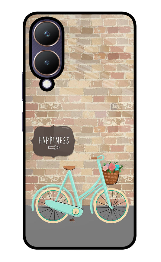 Happiness Artwork Vivo Y28 5G Glass Case