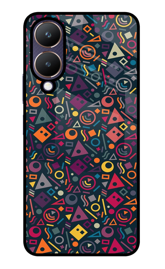 Geometric Abstract Vivo Y28 5G Glass Case