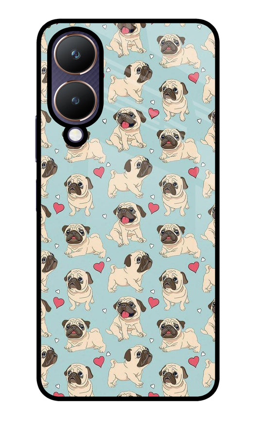 Pug Dog Vivo Y28 5G Glass Case