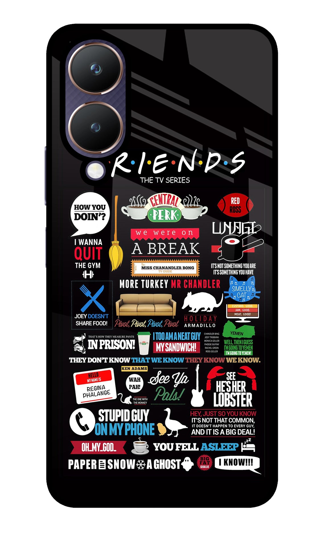 FRIENDS Case for Vivo Y28 5G