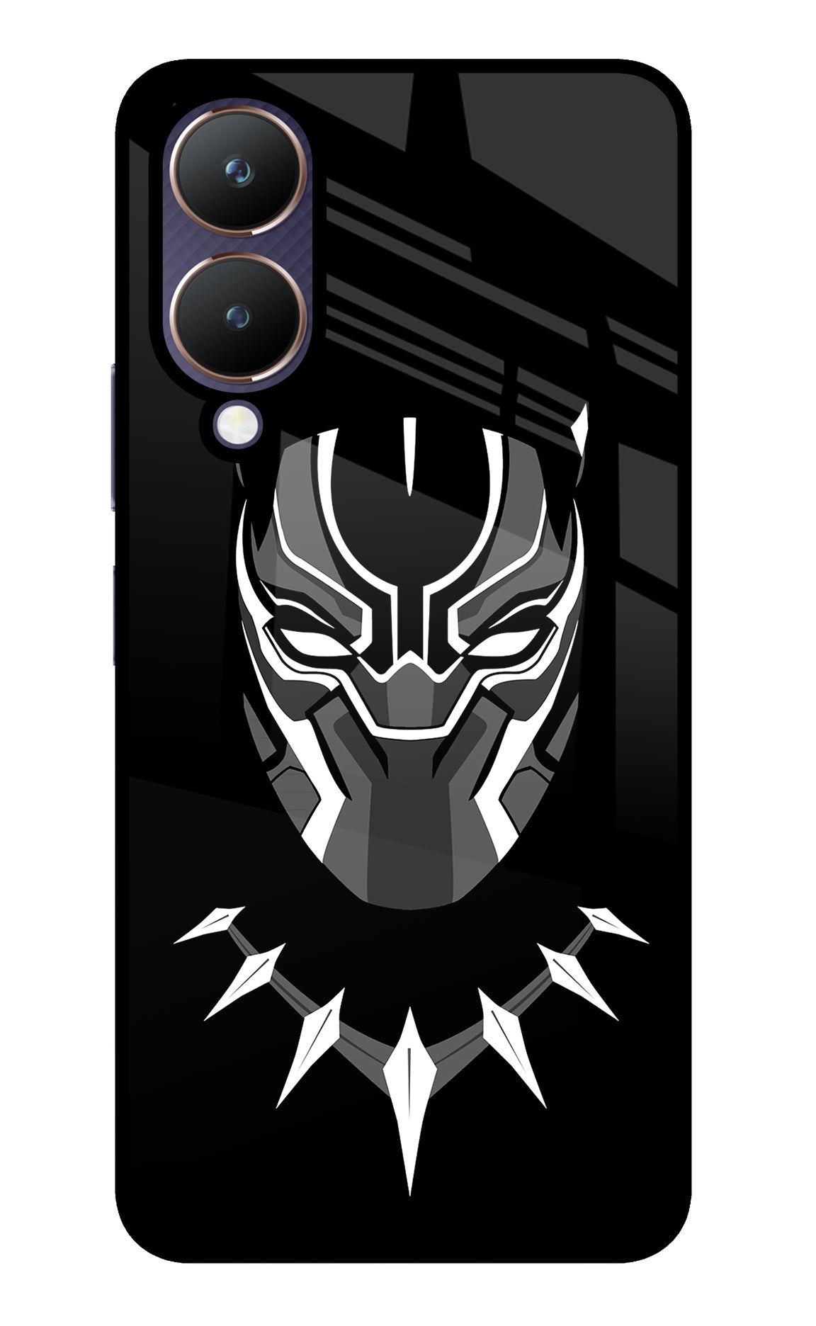 Black Panther Vivo Y28 5G Glass Case