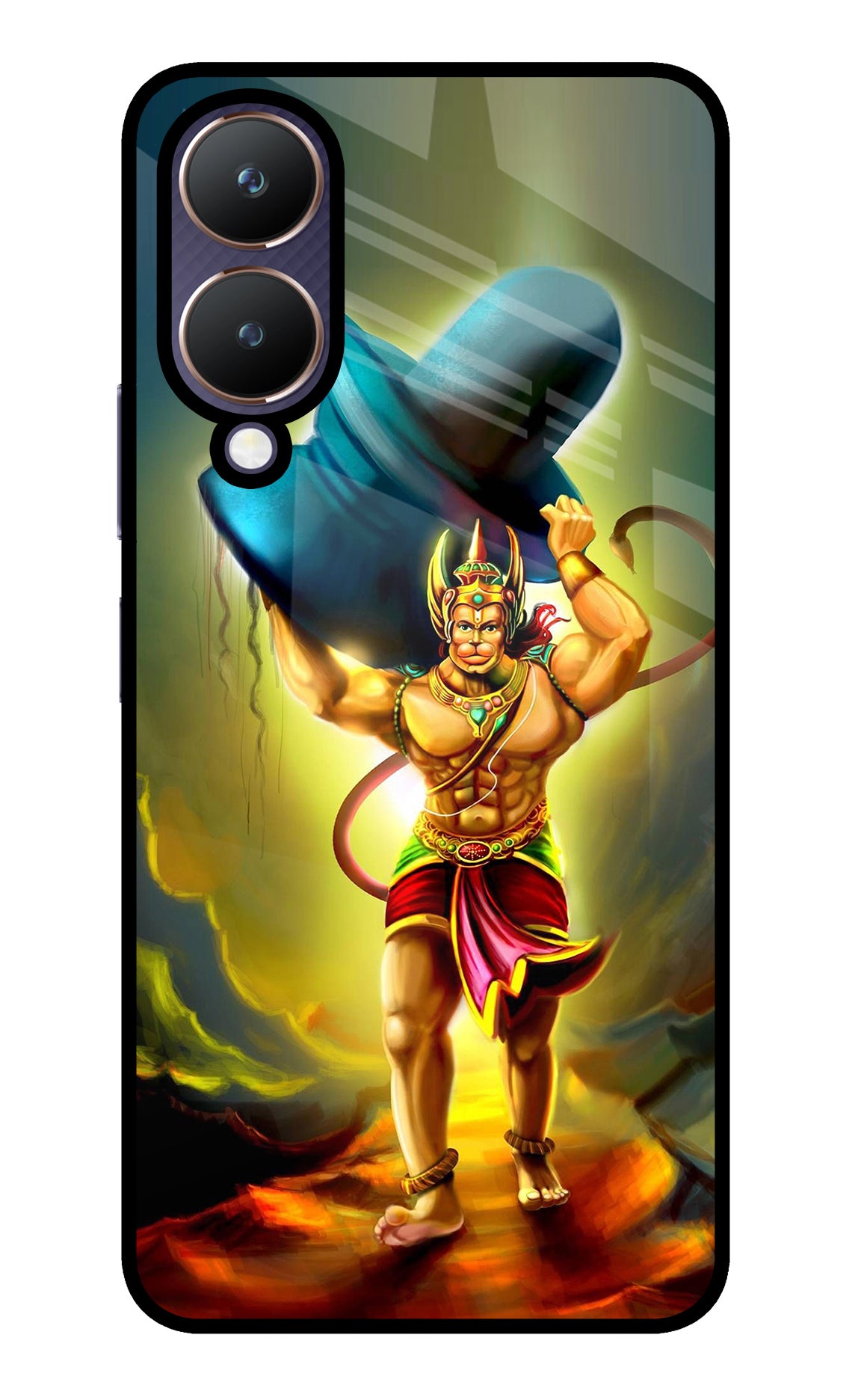 Lord Hanuman Vivo Y28 5G Glass Case