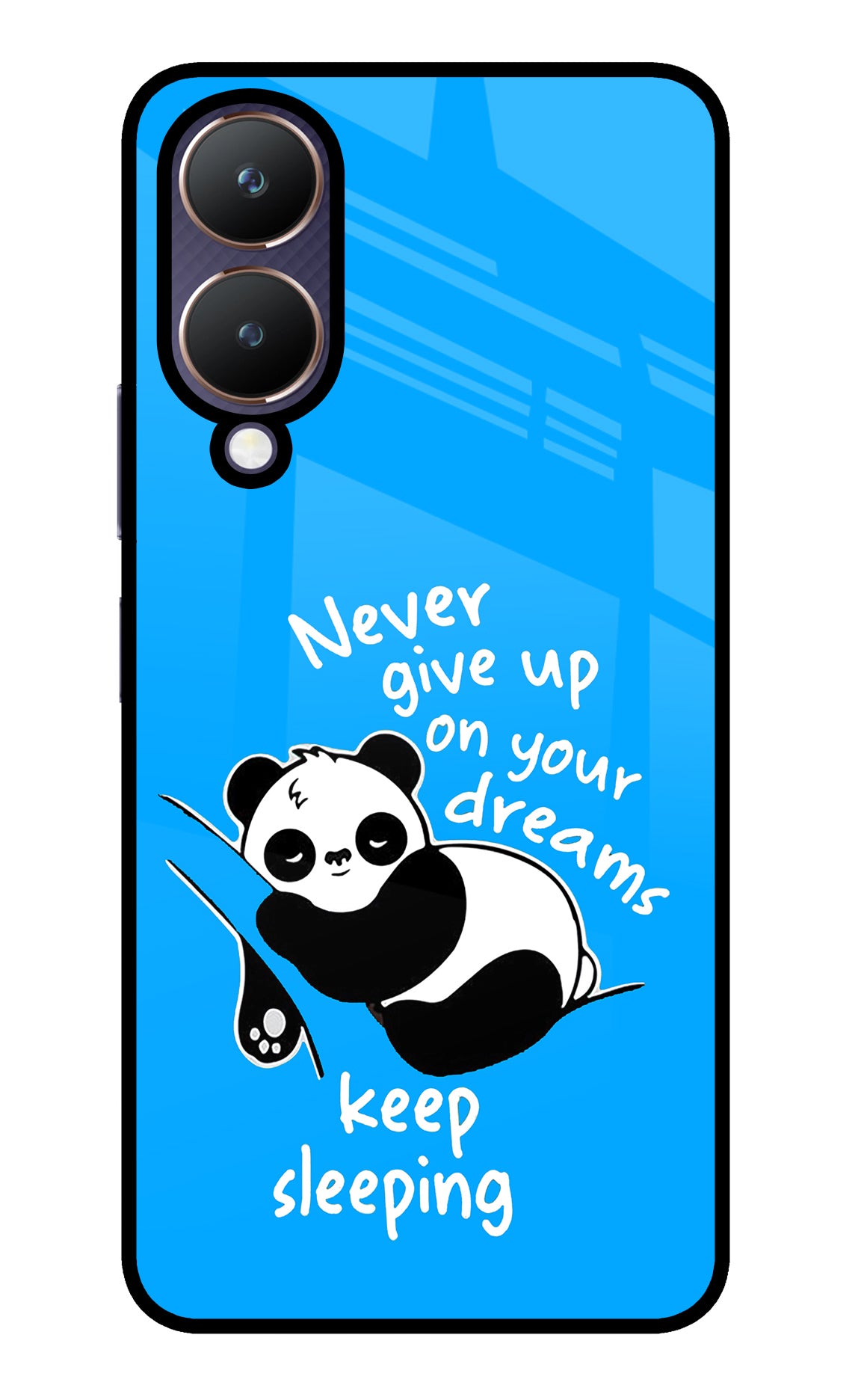Keep Sleeping Vivo Y28 5G Glass Case