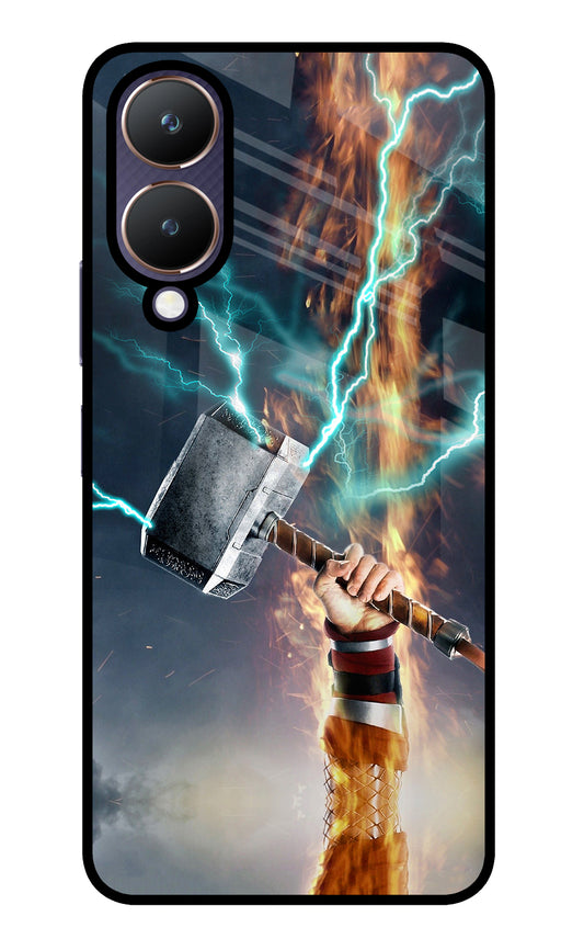 Thor Hammer Mjolnir Vivo Y28 5G Glass Case