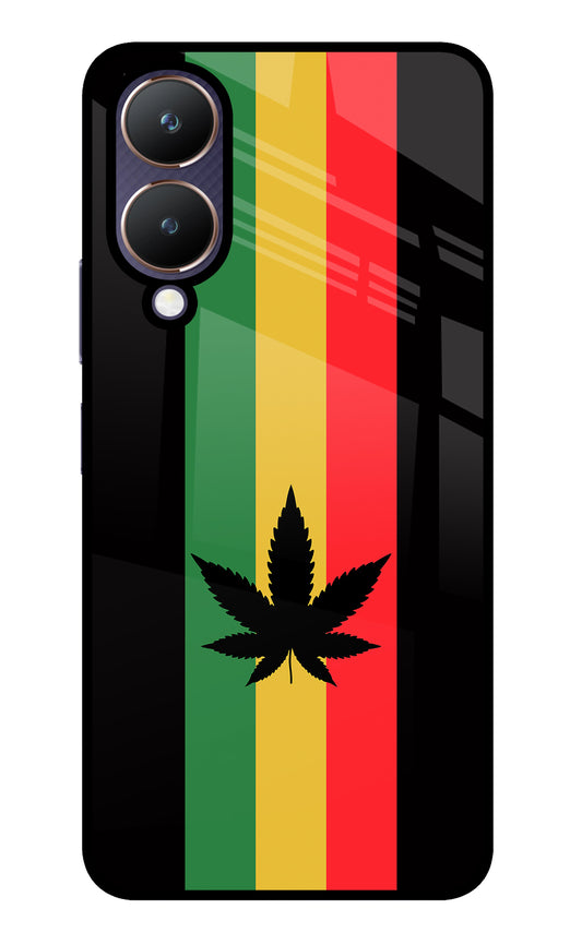 Weed Flag Vivo Y28 5G Glass Case