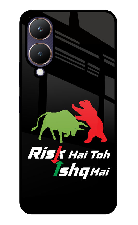 Risk Hai Toh Ishq Hai Vivo Y28 5G Glass Case