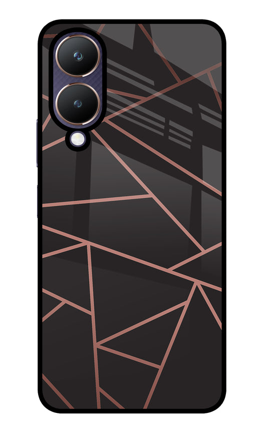 Geometric Pattern Vivo Y28 5G Glass Case