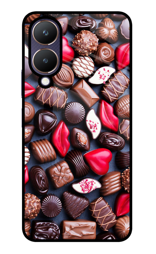 Chocolates Vivo Y28 5G Glass Case