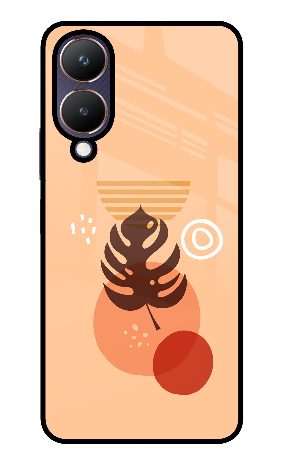 Boho Art Vivo Y28 5G Glass Case