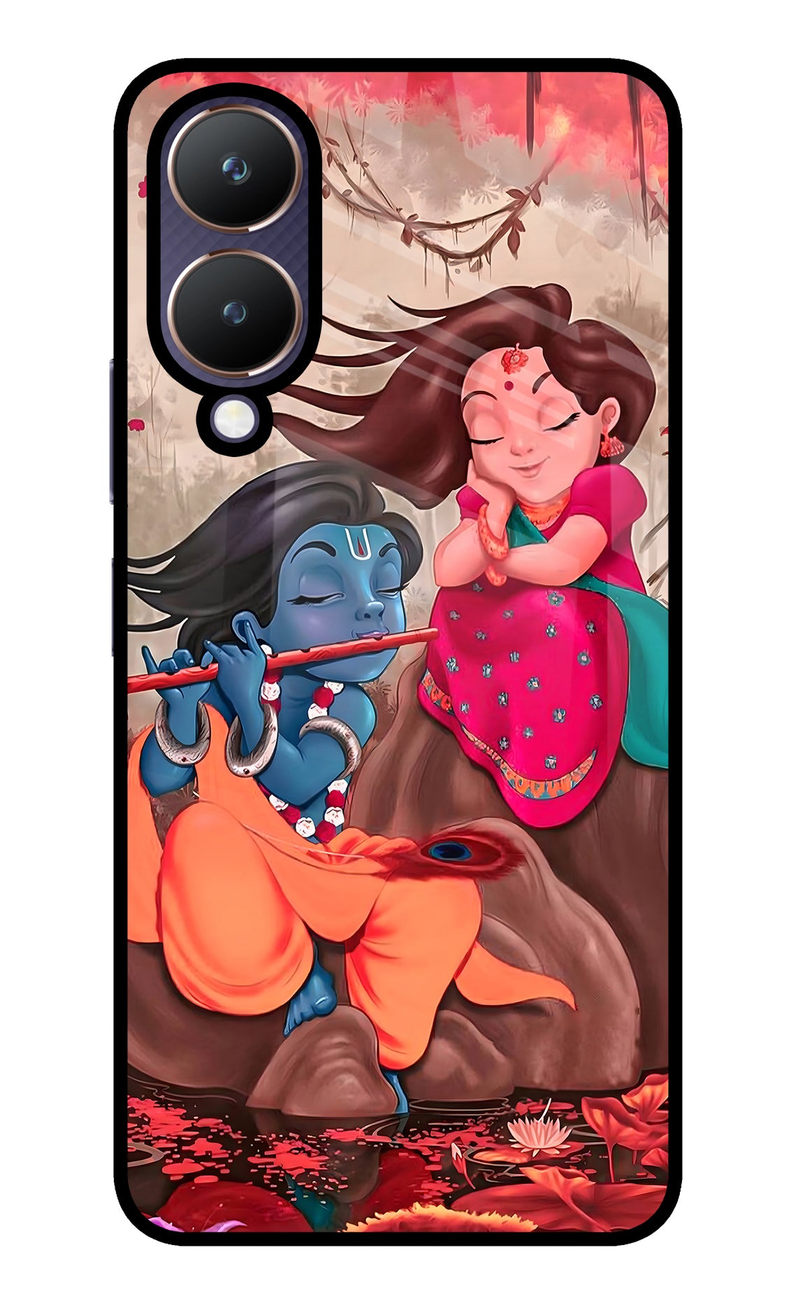 Radhe Krishna Case for Vivo Y28 5G