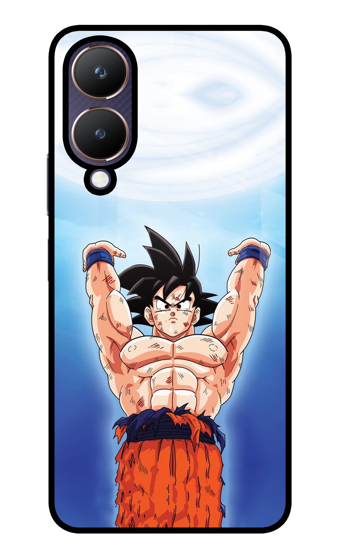Goku Power Vivo Y28 5G Glass Case