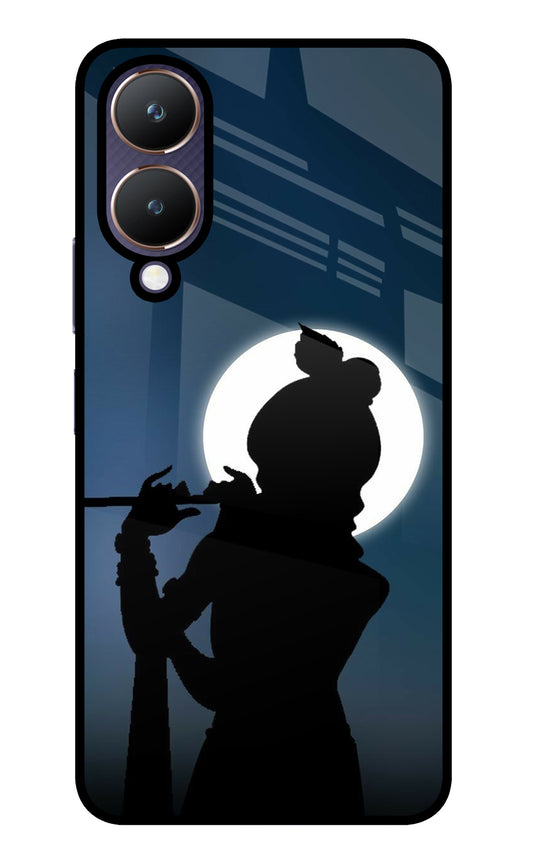 Shri Krishna Silhouette Vivo Y28 5G Glass Case