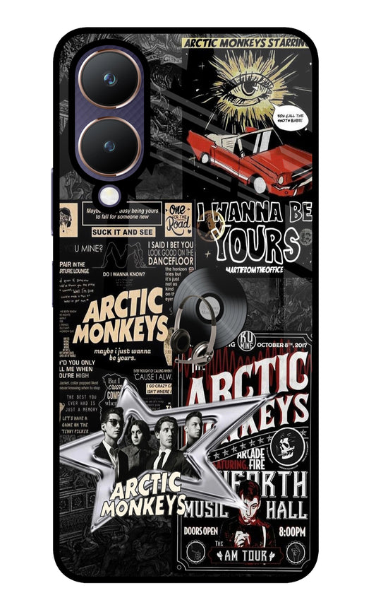 Arctic Monkeys Vivo Y28 5G Glass Case