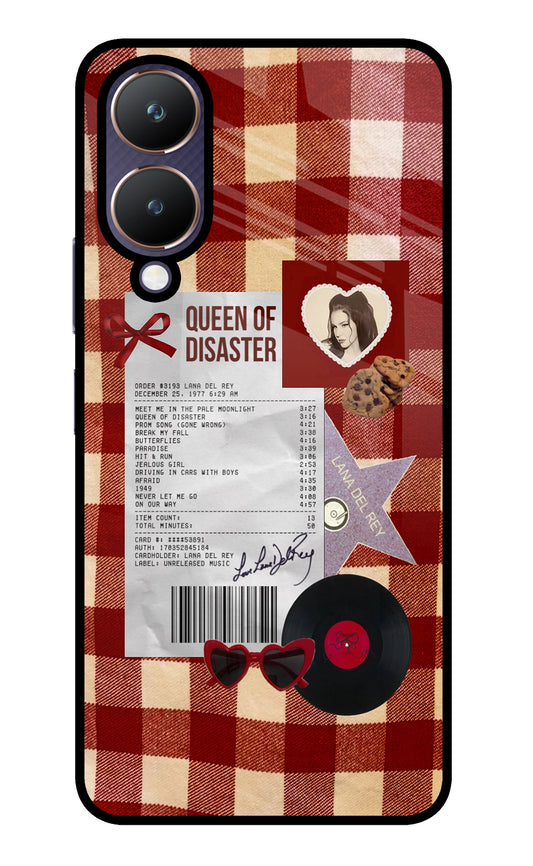 Queen of Disaster Vivo Y28 5G Glass Case