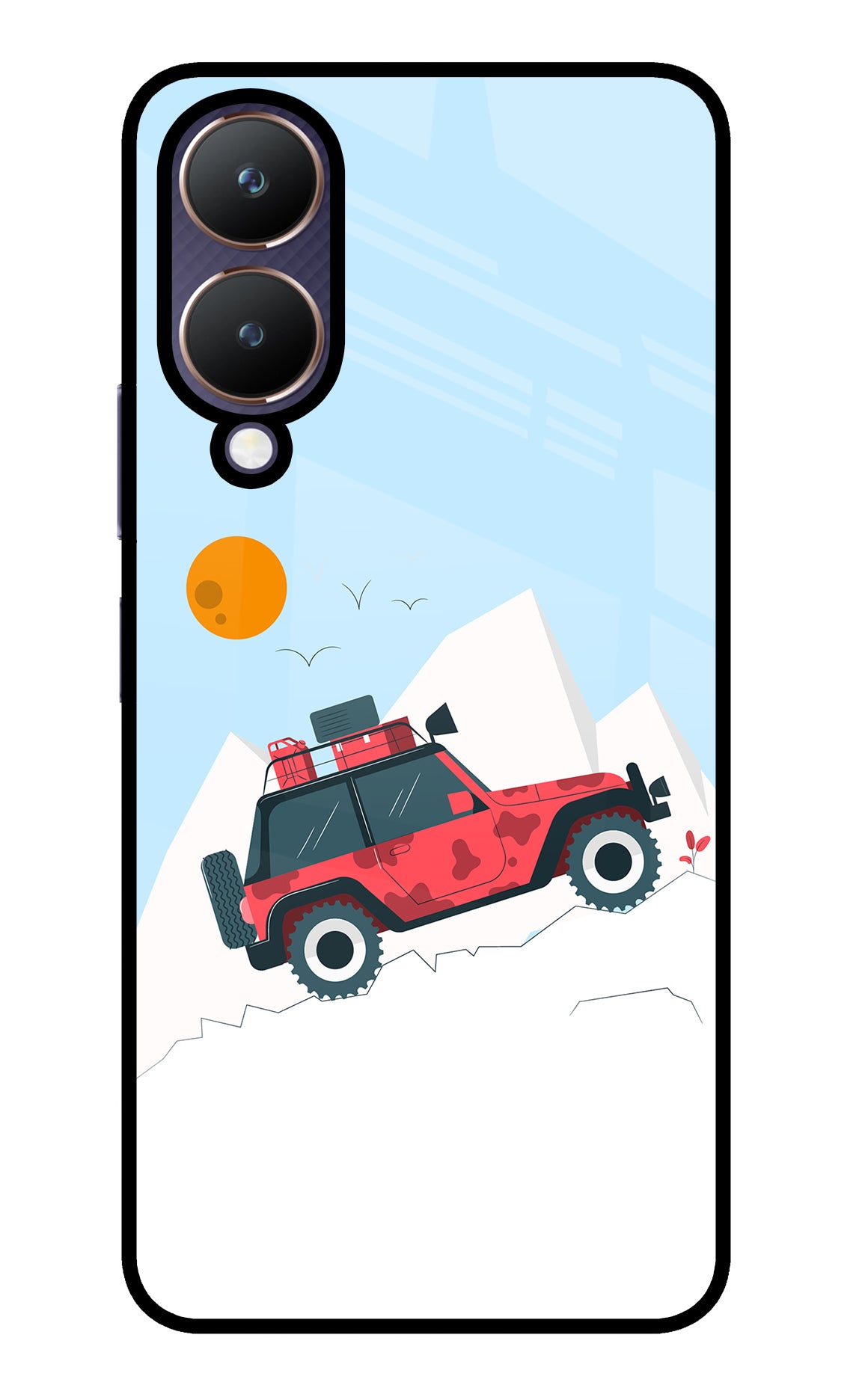 Mountain Trail Beast Vivo Y28 5G Glass Case