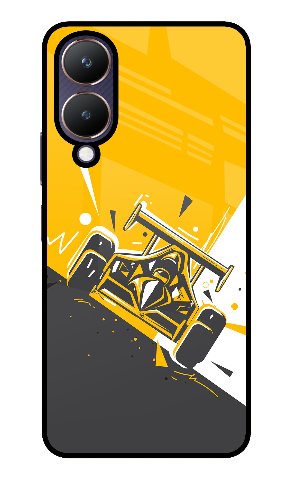 Track King Vivo Y28 5G Glass Case