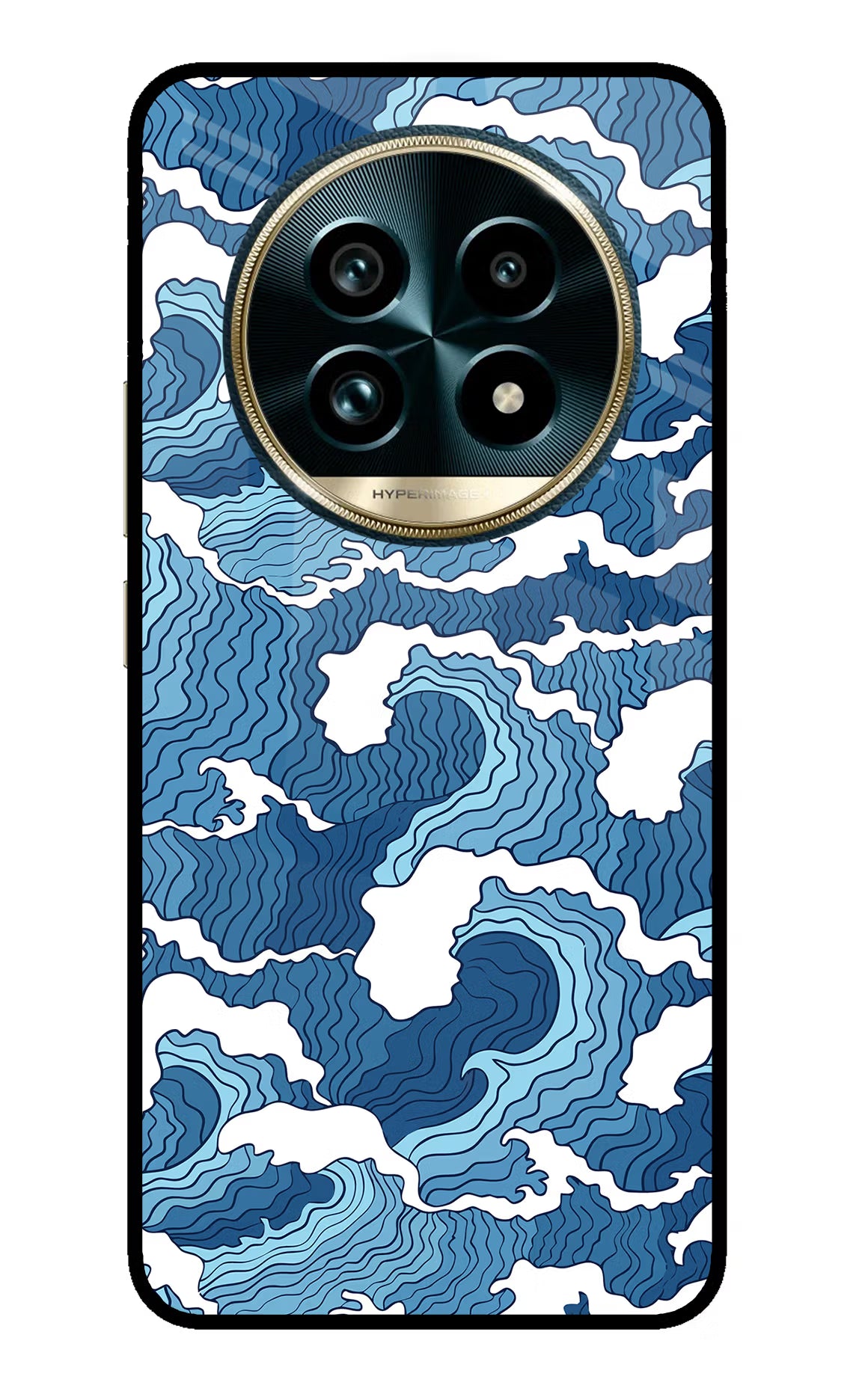 Blue Waves Case for Realme 13 Pro+ 5G by Casekaro