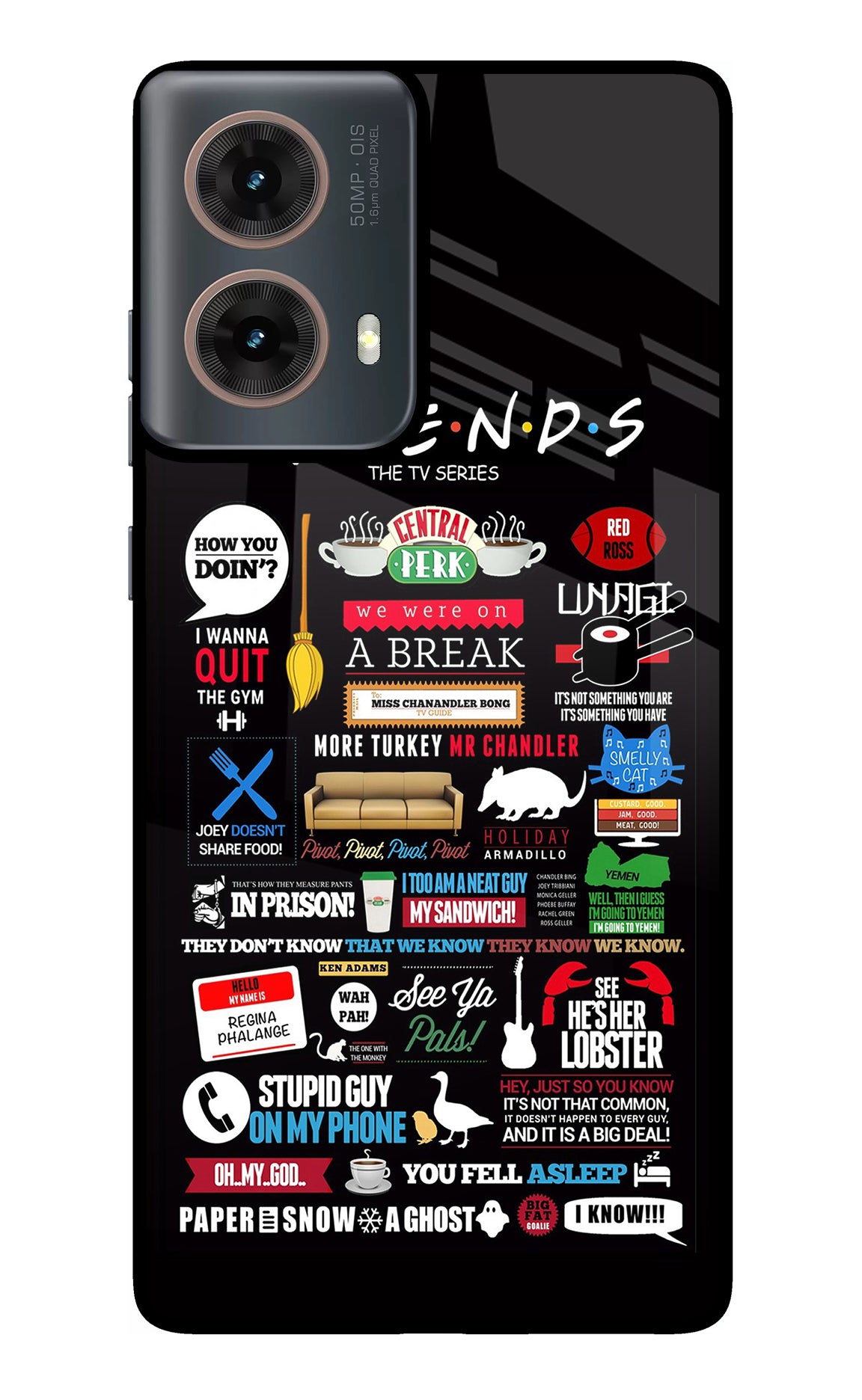 FRIENDS Case for Motorola G85