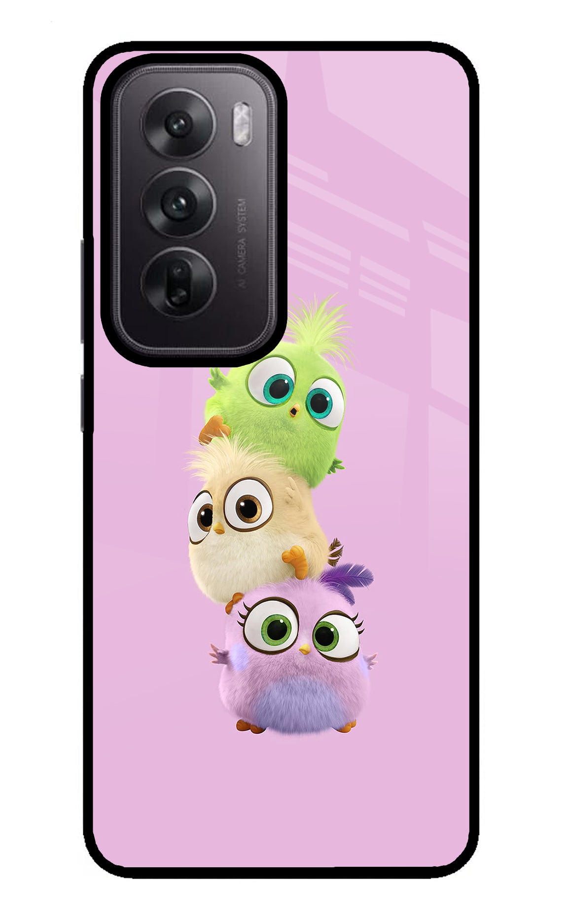 Cute Little Birds Case for Oppo Reno12 5G