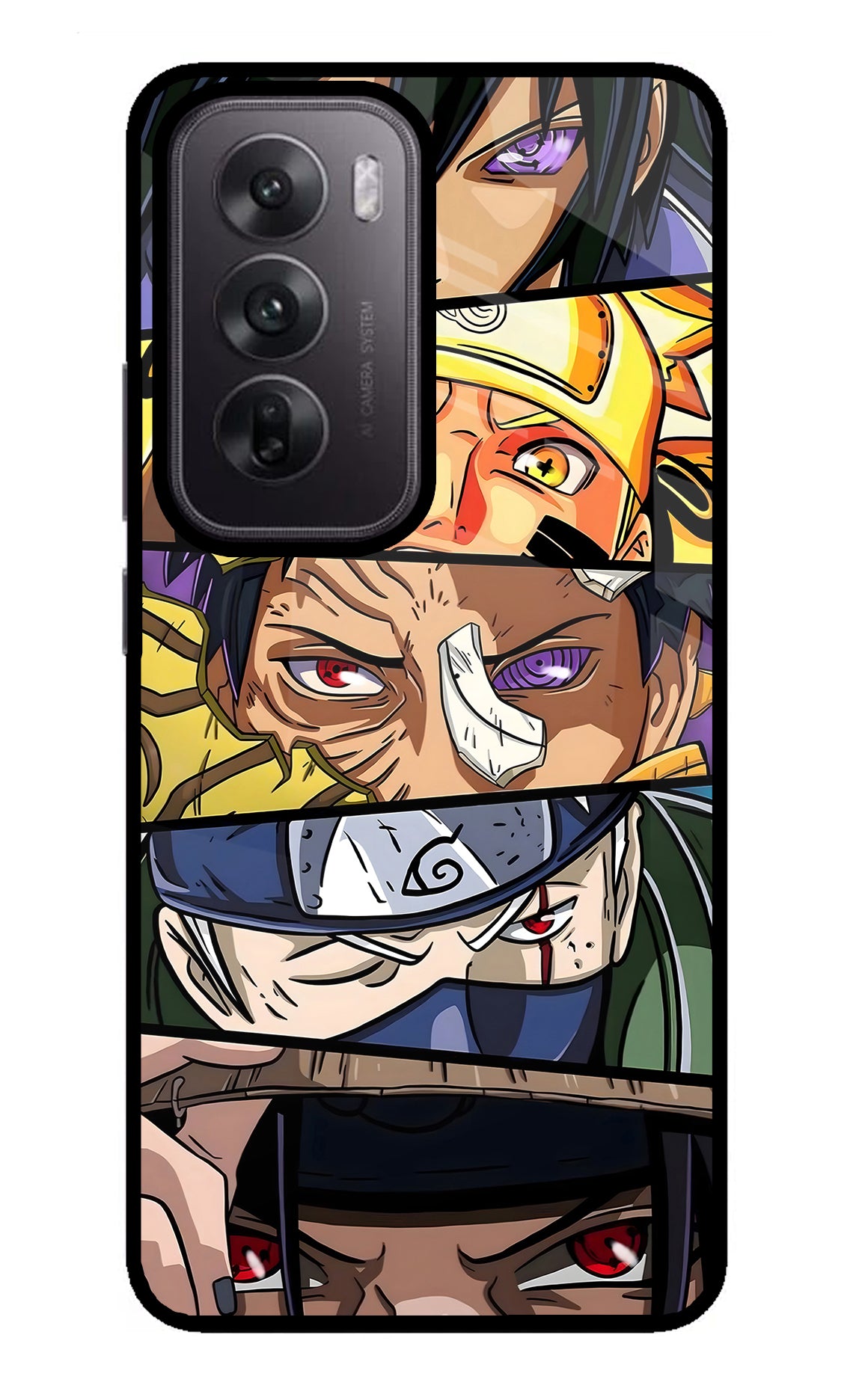 Naruto Character Case for Oppo Reno12 5G