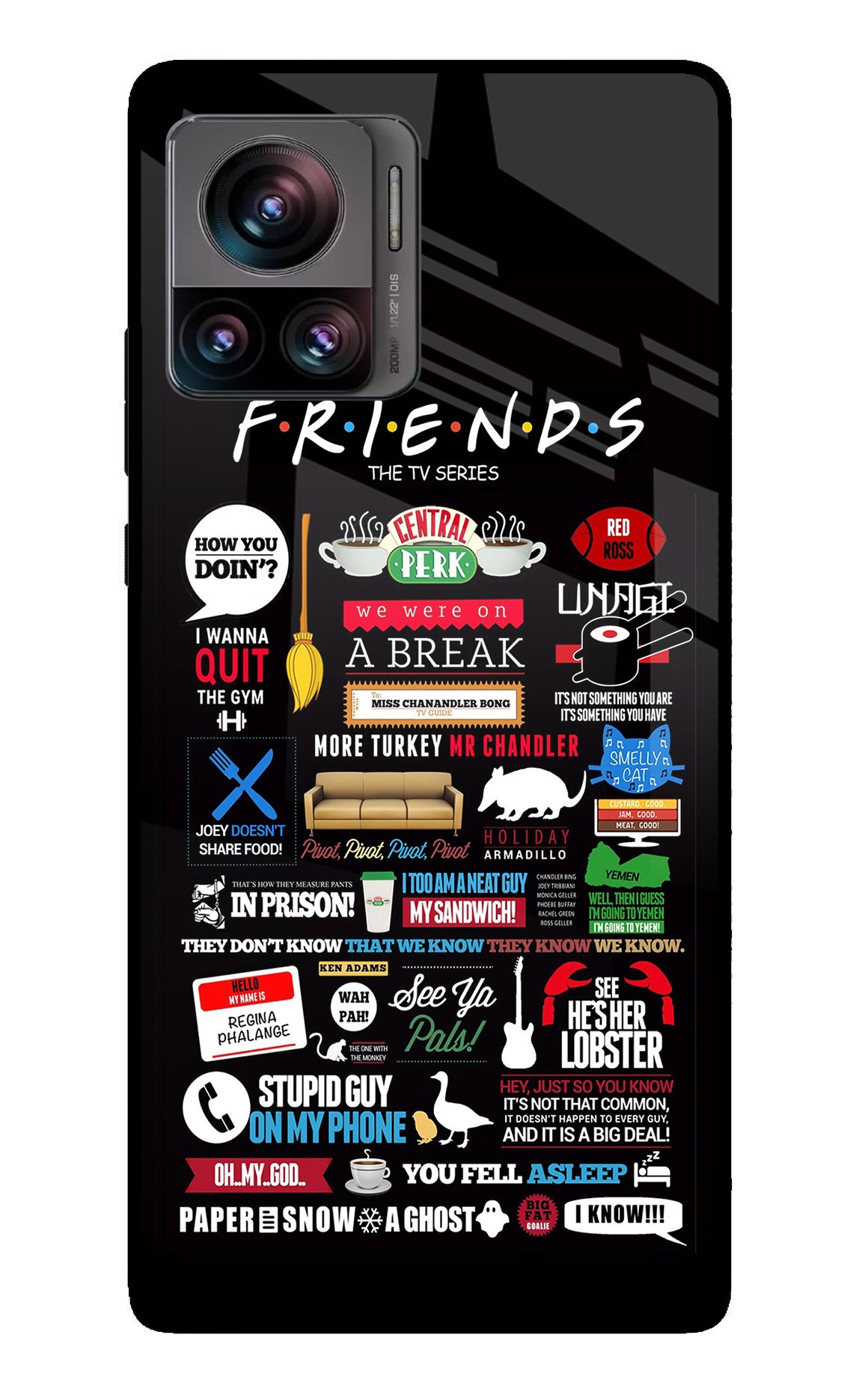 FRIENDS Case for Moto Edge 30 Ultra