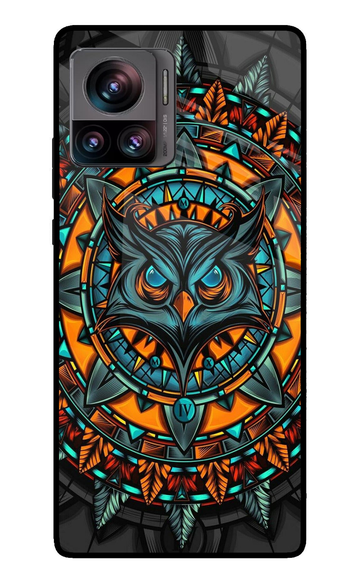 Angry Owl Art Case for Moto Edge 30 Ultra