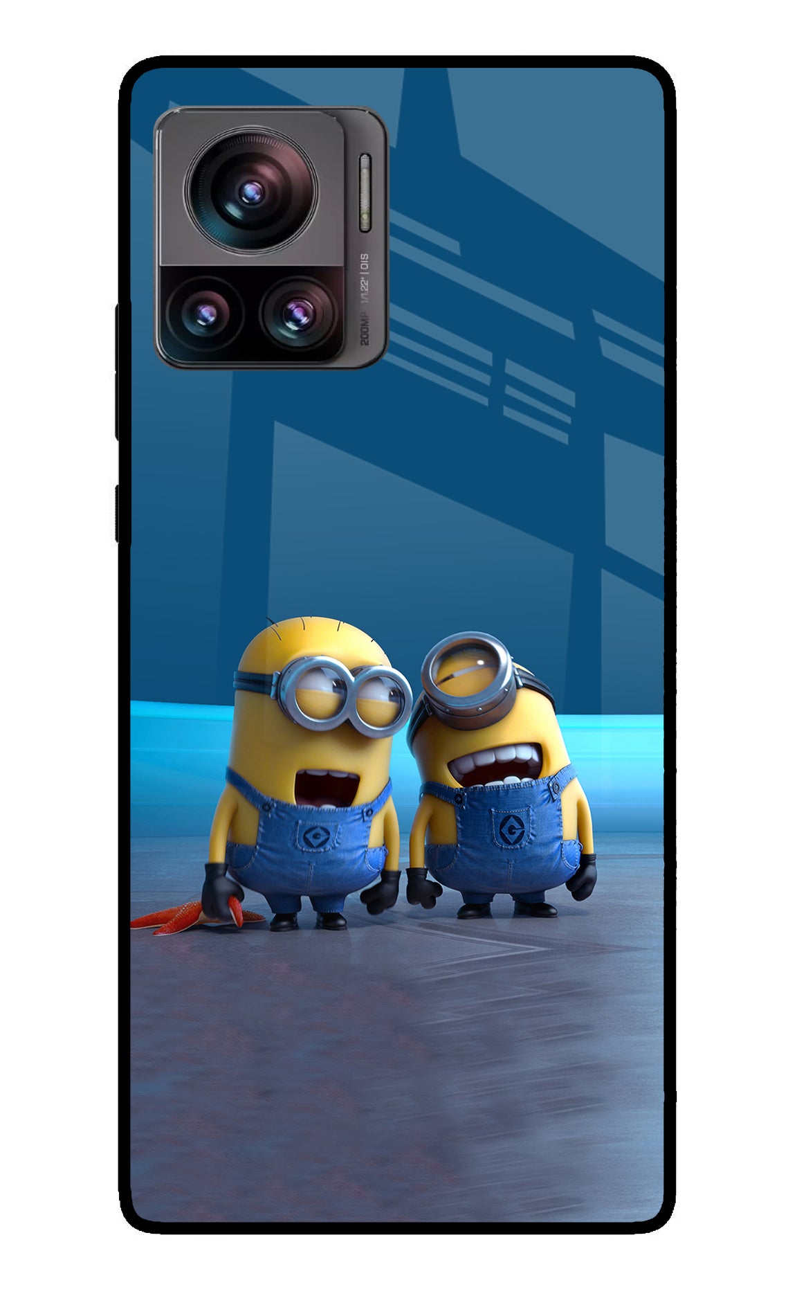 Minion Laughing Case for Moto Edge 30 Ultra