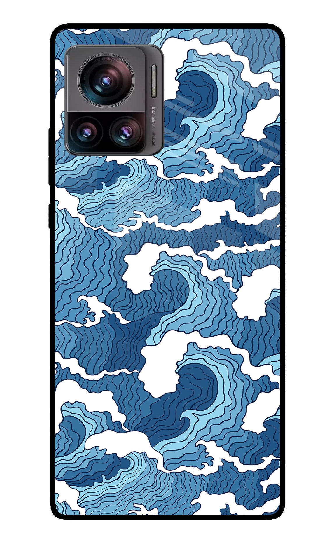 Blue Waves Case for Moto Edge 30 Ultra